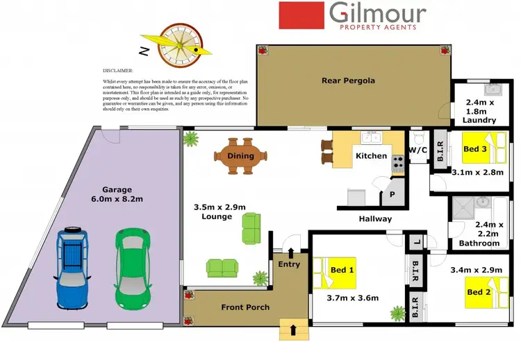 Floorplan of Homely house listing, 59 Burrandong Crescent, Baulkham Hills NSW 2153