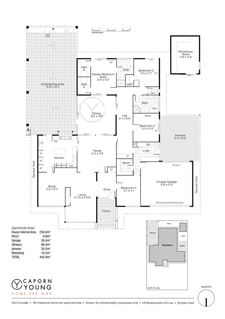 Floorplan of Homely house listing, 143 The Boulevard, Floreat WA 6014