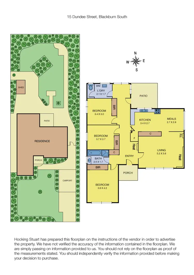 Floorplan of Homely house listing, 15 Dundee Street, Blackburn South VIC 3130