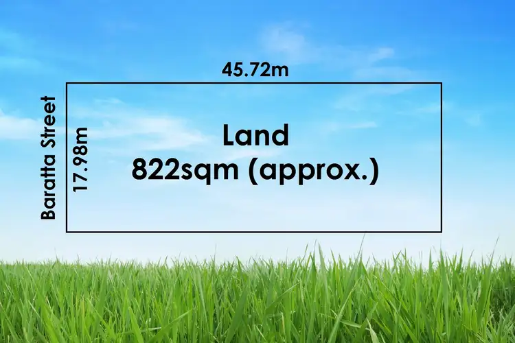 Floorplan of Homely land listing, 18 Baratta Street, Blackburn South VIC 3130