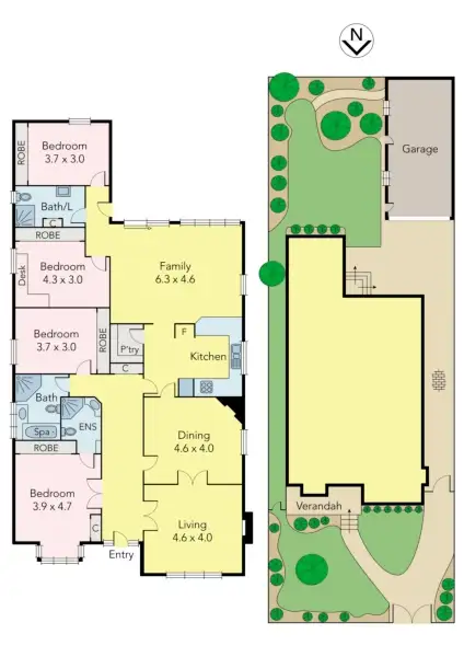 Floorplan of Homely house listing, 138 Victoria Road, Hawthorn East VIC 3123
