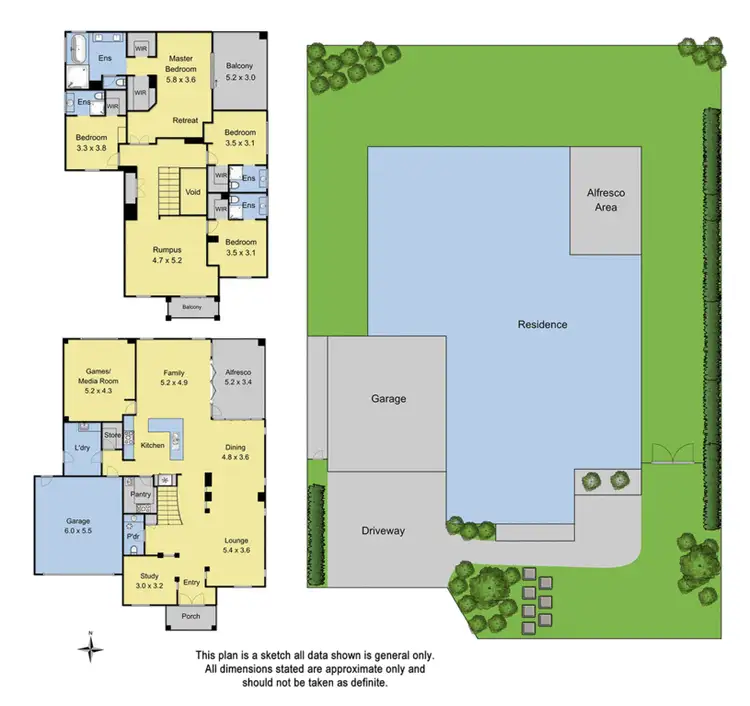 Floorplan of Homely townhouse listing, 3/30 Waterloo Street, Heathmont VIC 3135