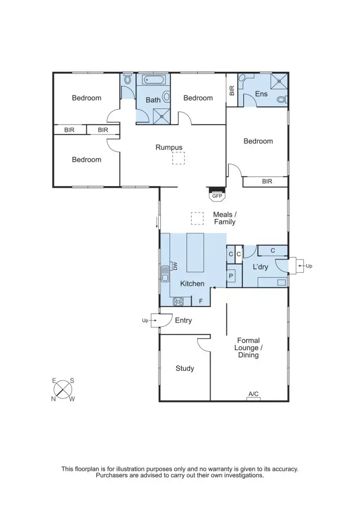 Floorplan of Homely house listing, 8 Dickinson Grove, Mount Martha VIC 3934
