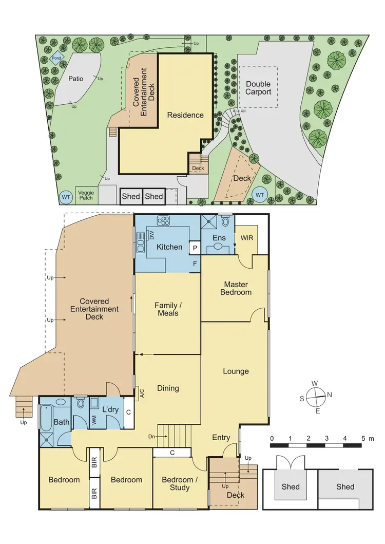 Floorplan of Homely house listing, 94 Valonia Drive, Eltham VIC 3095