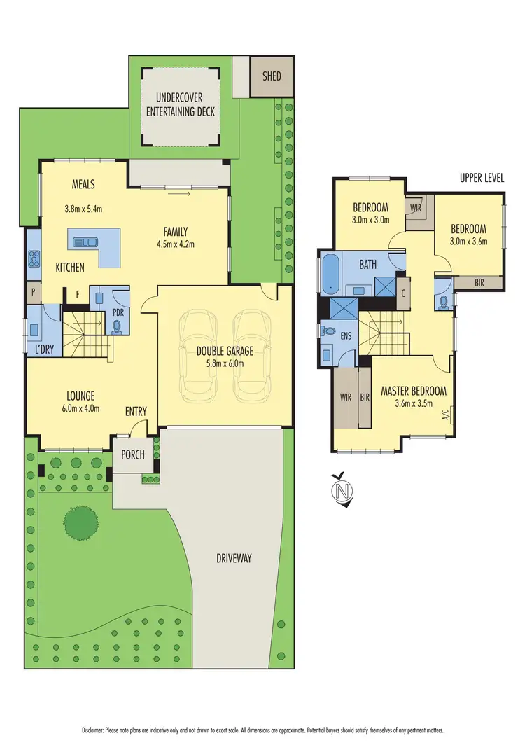 Floorplan of Homely townhouse listing, 8 Esther Street, Templestowe Lower VIC 3107