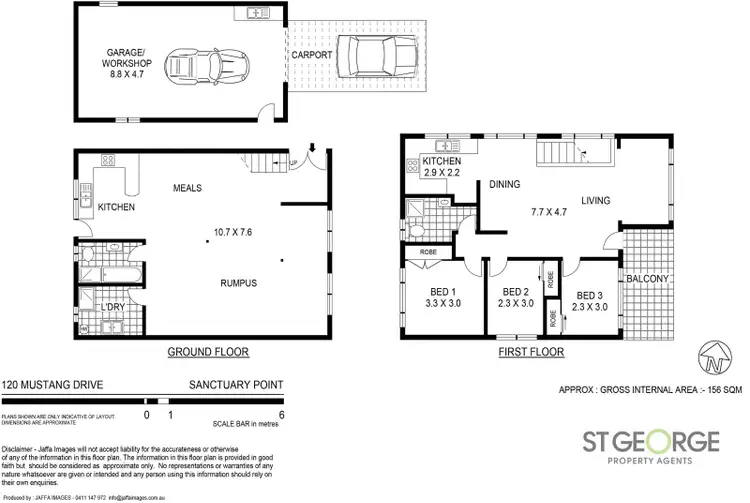 Floorplan of Homely house listing, 120 Mustang Drive, Sanctuary Point NSW 2540