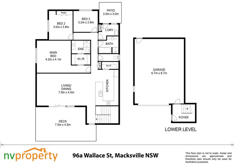 Floorplan of Homely house listing, 96A Wallace Street, Macksville NSW 2447
