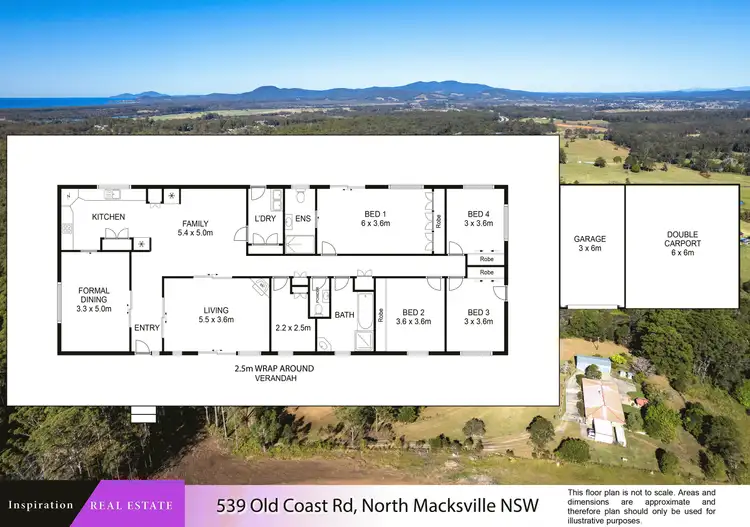 Floorplan of Homely house listing, 539 Old Coast Road, North Macksville NSW 2447