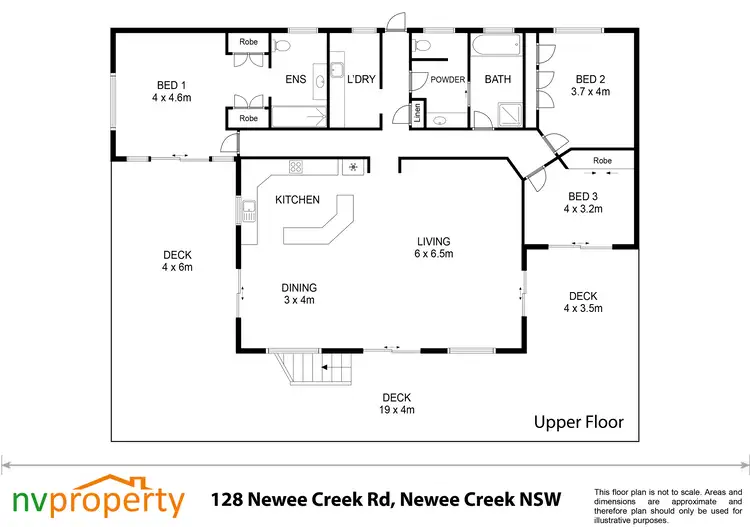 Floorplan of Homely house listing, 128 Newee Creek Road, Newee Creek NSW 2447