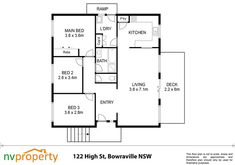 Floorplan of Homely house listing, 122 High  Street, Bowraville NSW 2449