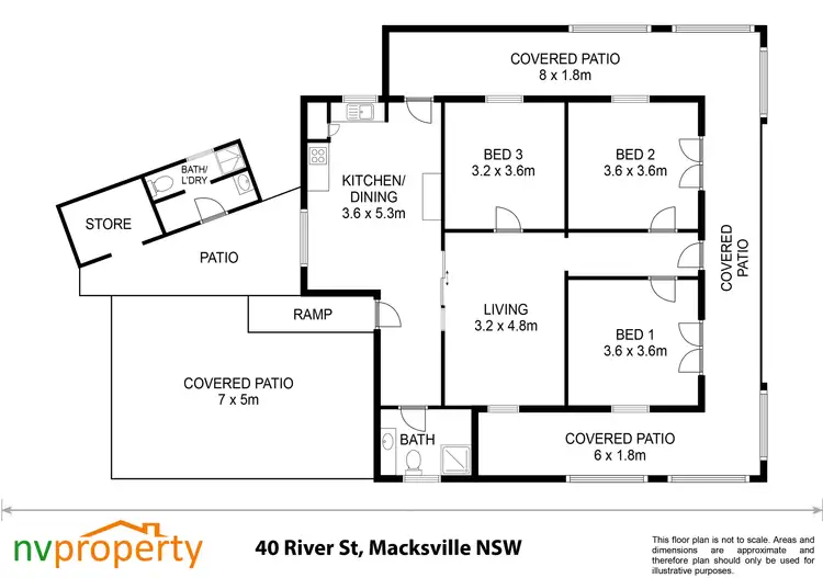 Floorplan of Homely house listing, 40 River Street, Macksville NSW 2447