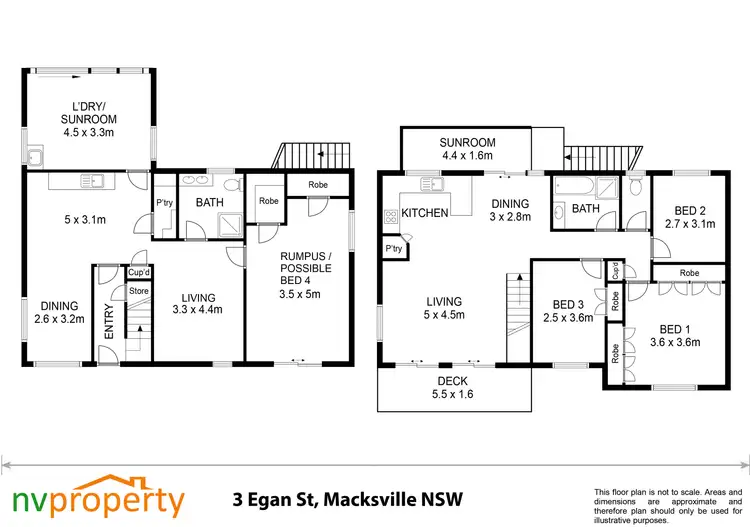 Floorplan of Homely house listing, 3 Egan Street, Macksville NSW 2447