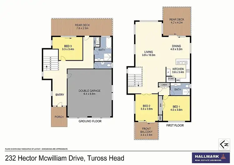 Floorplan of Homely house listing, 232 Hector McWilliam Drive, Tuross Head NSW 2537