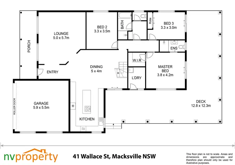 Floorplan of Homely house listing, 41 Wallace Street, Macksville NSW 2447