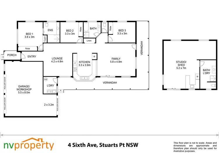 Floorplan of Homely house listing, 4 Sixth Avenue, Stuarts Point NSW 2441
