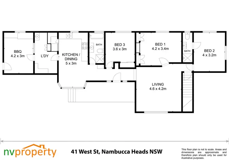 Floorplan of Homely house listing, 41 West Street, Nambucca Heads NSW 2448