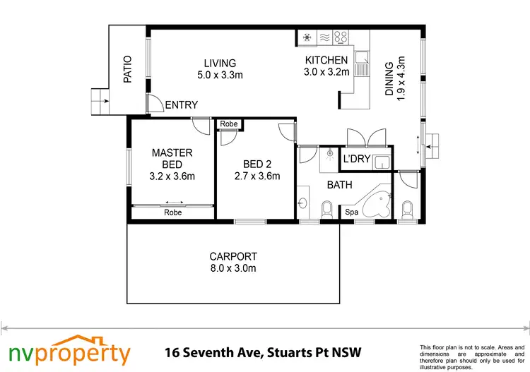 Floorplan of Homely house listing, 16 Seventh Avenue, Stuarts Point NSW 2441