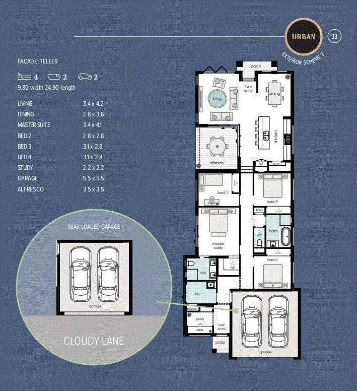 Floorplan of Homely house listing, 25 Connection Road, Calderwood NSW 2527