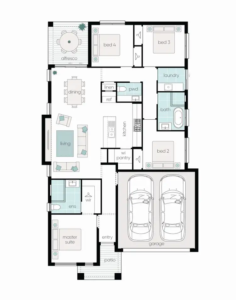 Floorplan of Homely house listing, 52 Greenacre Drive, Tahmoor NSW 2573