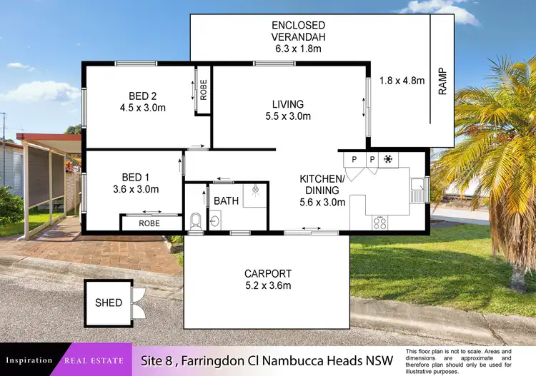 Floorplan of Homely other listing, 8/1 Faringdon Close, Nambucca Heads NSW 2448