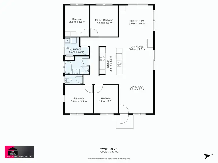 Floorplan of Homely house listing, 2 Hennessy Street, Stuarts Point NSW 2441
