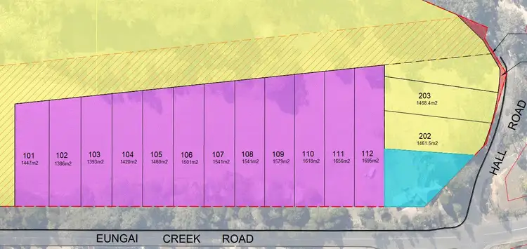 Floorplan of Homely land listing, Lot 111 Eungai Creek Road, Eungai Creek NSW 2441