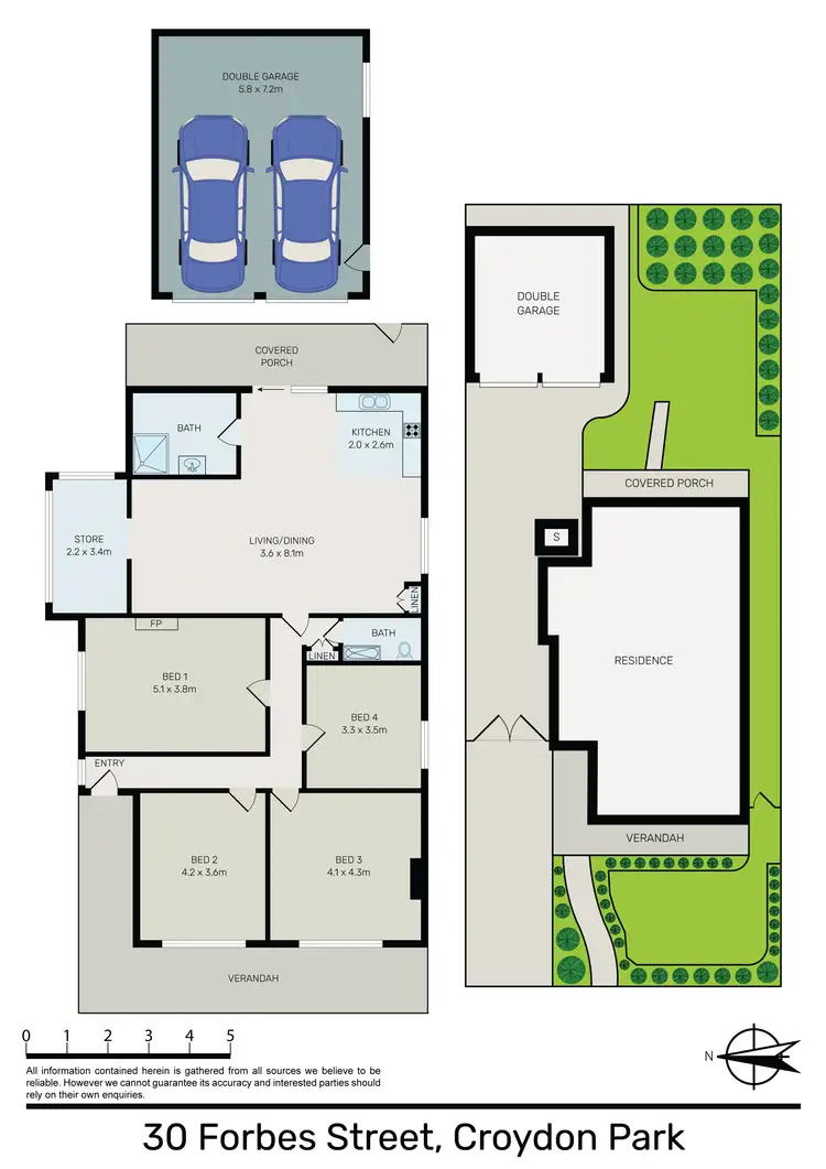 Floorplan of Homely house listing, 30 Forbes Street, Croydon Park NSW 2133