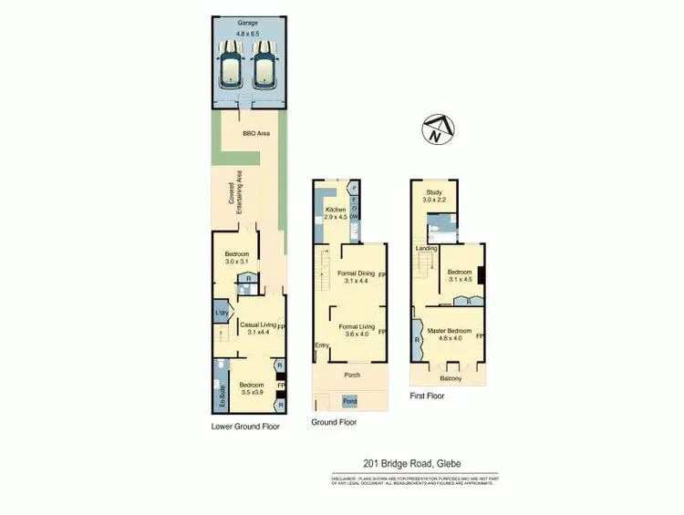 Floorplan of Homely house listing, 201 Bridge Road, Glebe NSW 2037