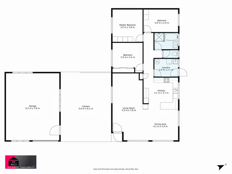 Floorplan of Homely house listing, 44 Marine Parade, Stuarts Point NSW 2441
