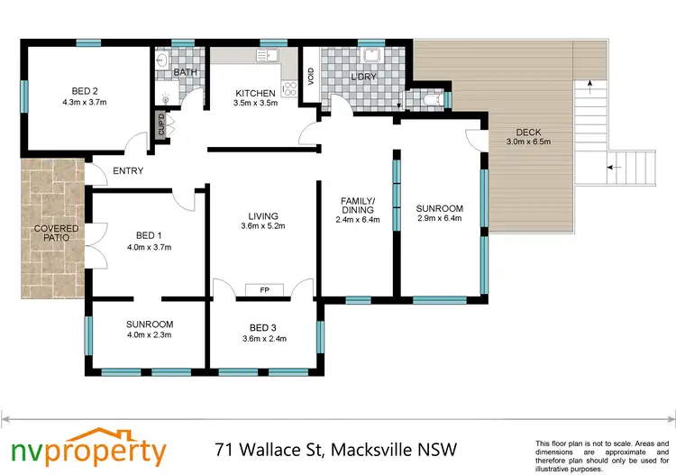 Floorplan of Homely house listing, 71 Wallace Street, Macksville NSW 2447