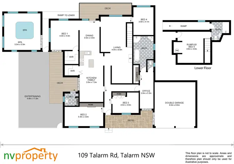 Floorplan of Homely rural property listing, 109 Talarm Road, Talarm NSW 2447