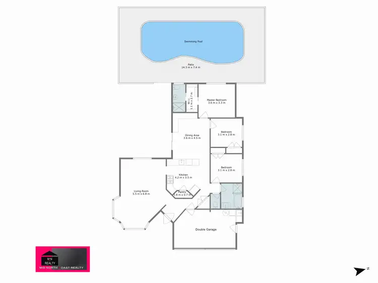 Floorplan of Homely house listing, 8 Hennessy Street, Stuarts Point NSW 2441