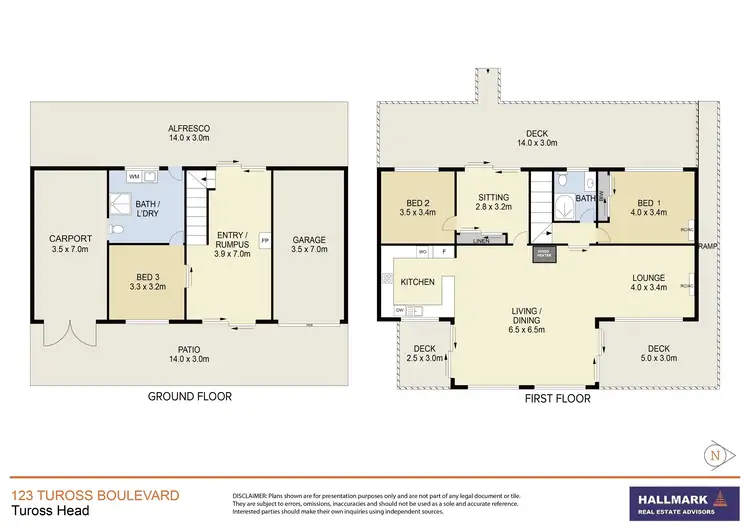 Floorplan of Homely house listing, 123 Tuross Boulevard, Tuross Head NSW 2537