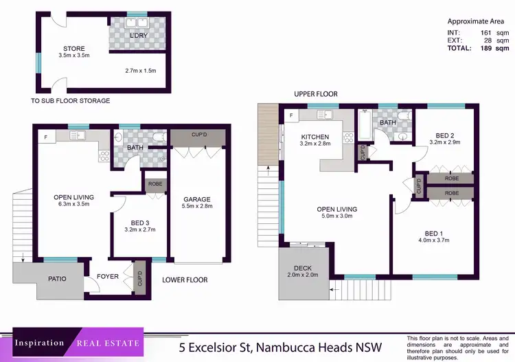 Floorplan of Homely other listing, 5 Excelsior Street, Nambucca Heads NSW 2448