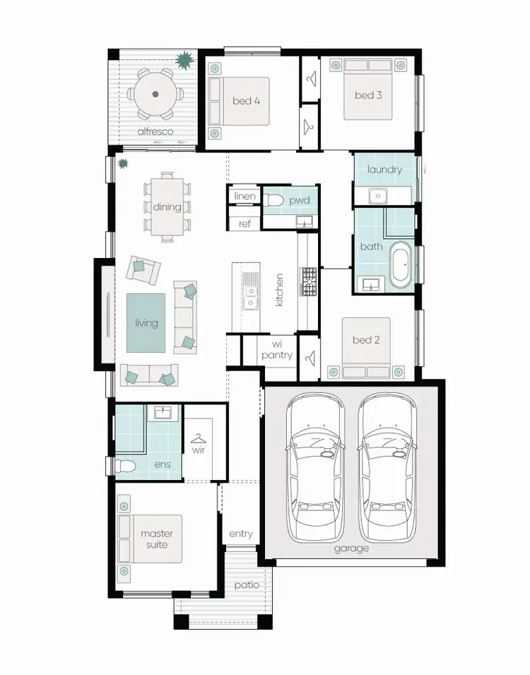 Floorplan of Homely house listing, Address available on request