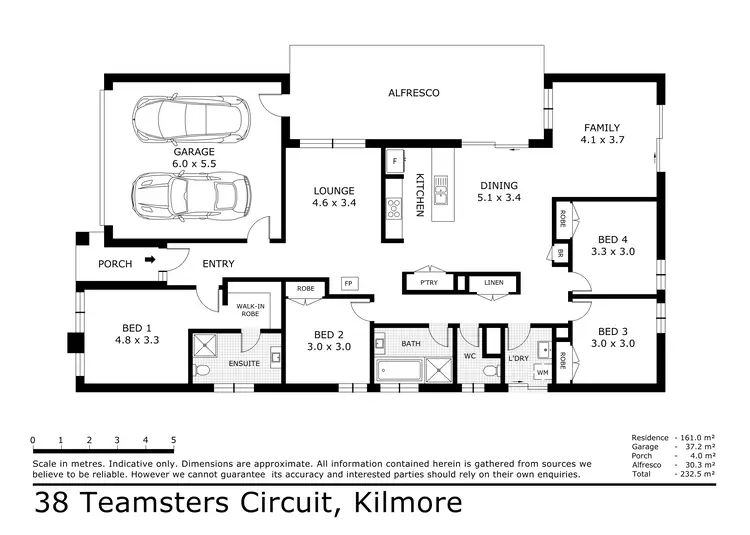 Floorplan of Homely house listing, 38 Teamsters Circuit, Kilmore VIC 3764