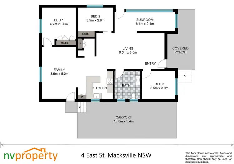 Floorplan of Homely house listing, 4 East Street, Macksville NSW 2447