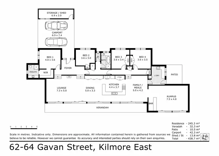 Floorplan of Homely house listing, 62-64 Gavan Street, Kilmore East VIC 3764