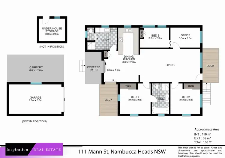 Floorplan of Homely house listing, 111 Mann Street, Nambucca Heads NSW 2448