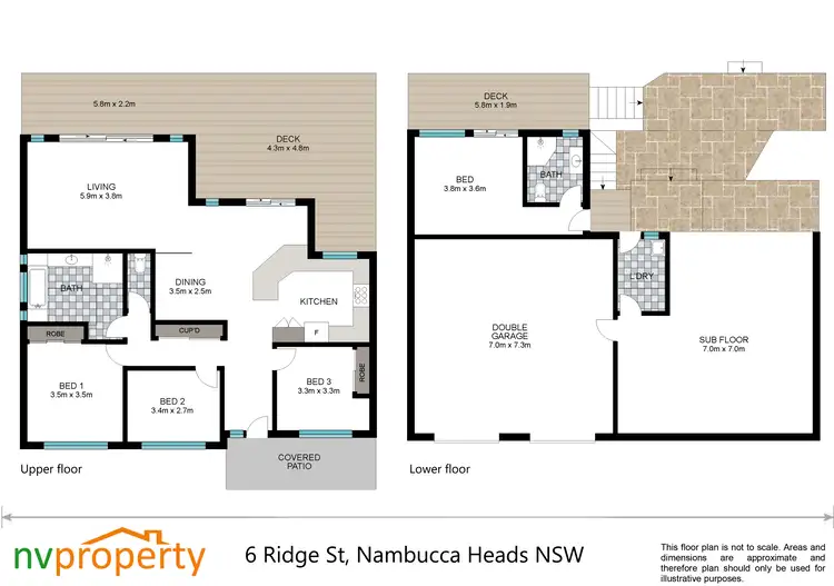Floorplan of Homely house listing, 6 Ridge Street, Nambucca Heads NSW 2448