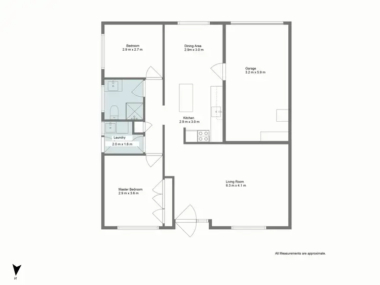 Floorplan of Homely villa listing, 2/4 Second Avenue, Stuarts Point NSW 2441