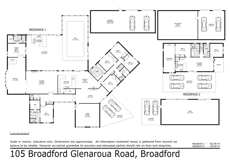 Floorplan of Homely house listing, 105 Broadford Glenaroua Road, Broadford VIC 3658
