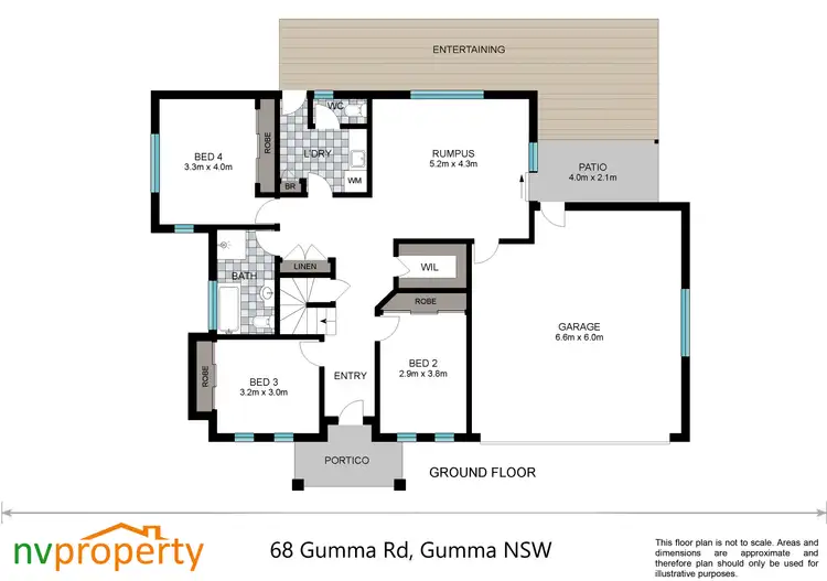 Floorplan of Homely house listing, 68 Gumma Road, Gumma NSW 2447