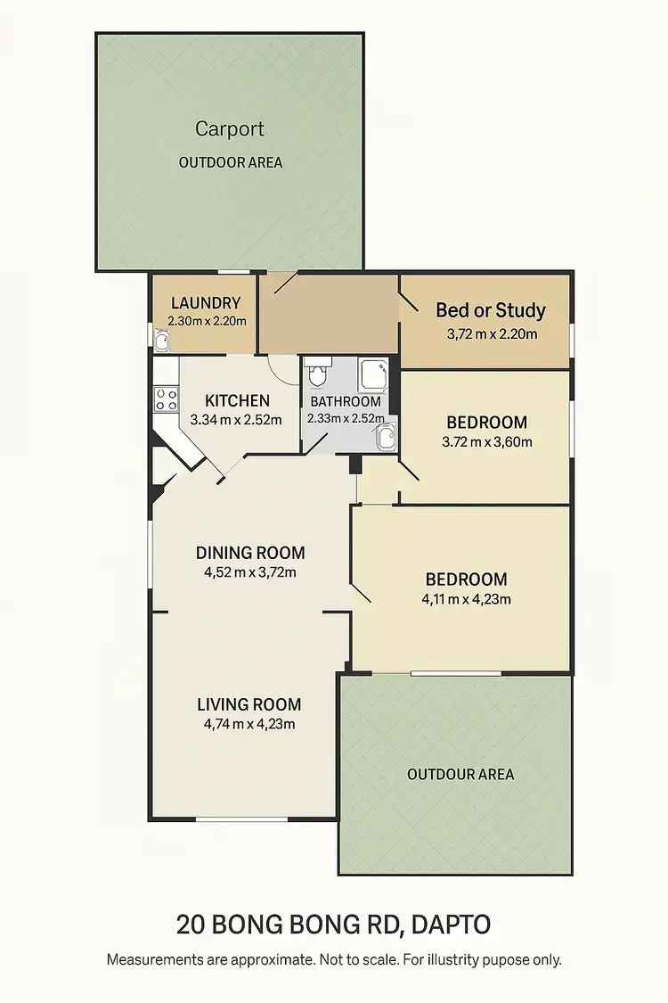 Floorplan of Homely house listing, 22-24 Bong Bong  Road, Dapto NSW 2530