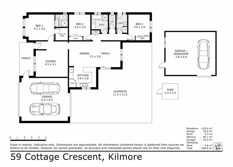 Floorplan of Homely house listing, 59 Cottage Crescent, Kilmore VIC 3764