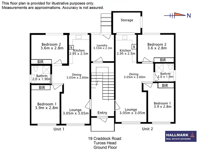 Floorplan of Homely house listing, 19 Craddock Road, Tuross Head NSW 2537