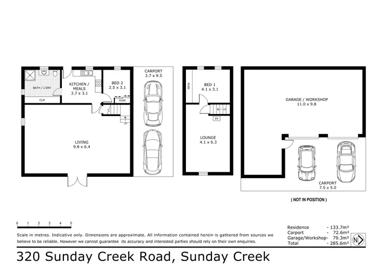 Floorplan of Homely house listing, 320 Sunday Creek Road, Broadford VIC 3658
