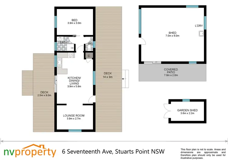 Floorplan of Homely house listing, 6 Seventeenth Avenue, Stuarts Point NSW 2441