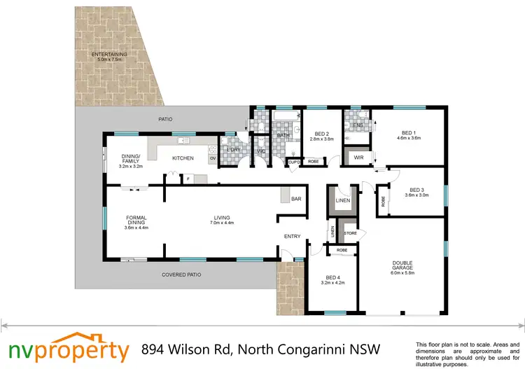 Floorplan of Homely house listing, 894 Wilson Road, Congarinni North NSW 2447