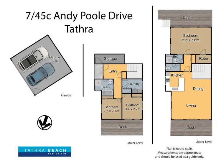 Floorplan of Homely townhouse listing, 7/45C Andy Poole Drive, Tathra NSW 2550